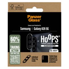 PanzerGlass Pellicole protettive fotocamera Hoops Optic Rings Samsung Galaxy A26 - Trasparente