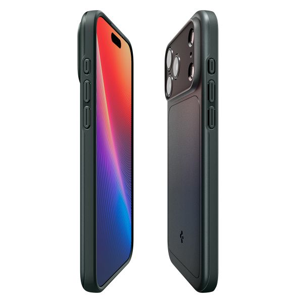 Spigen Cover posteriore Thin Fit MagSafe Apple iPhone 18 Pro / 17 Pro - Abyss Green