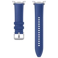 Samsung Cinturino Original Hybrid in pelle vegana Samsung Galaxy Watch 8 (40/44mm) / Classic (46mm) - Navy