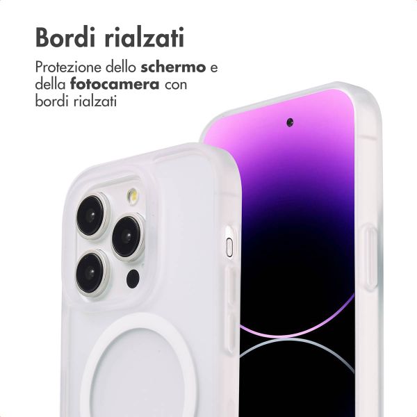 imoshion Cover posteriore Color Guard con MagSafe Apple iPhone 14 Pro - Bianco