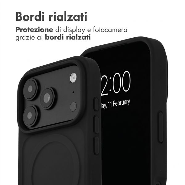 imoshion Cover posteriore Color Guard con MagSafe Apple iPhone 18 Pro Max / 17 Pro Max - Nero