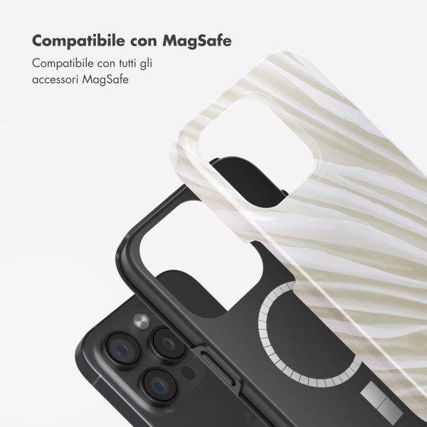 Selencia Cover posteriore Vivid con MagSafe Apple iPhone 15 Pro - Nature Light Brown