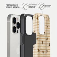 Burga Cover Posteriore Resistente con MagSafe Apple iPhone 13 Pro - Honeycomb