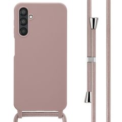 imoshion Cover in Silicone con Cordino Samsung Galaxy A25 (5G) - Sand Pink