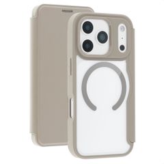imoshion Bookcase trasparente con MagSafe Apple iPhone 17 Pro Max - Beige