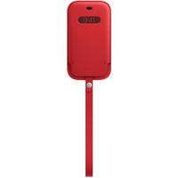 Apple Sleeve in Pelle iPhone 12 (Pro) - Scarlet Red