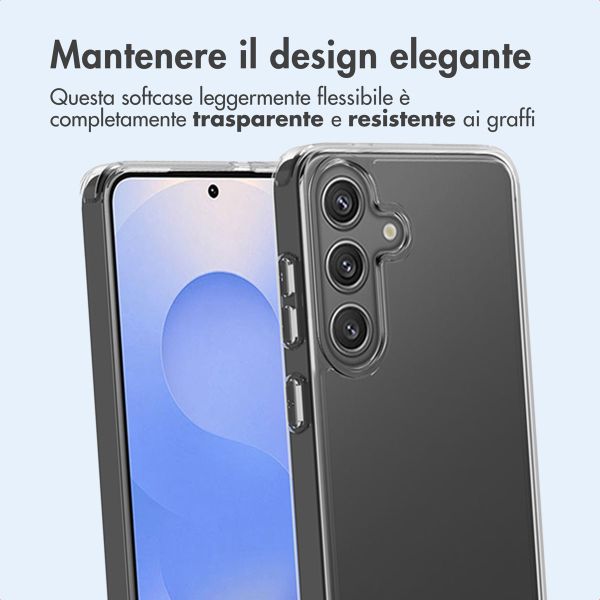 imoshion Cover posteriore protettiva Samsung Galaxy S25 - Trasparente
