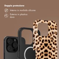 Selencia Cover posteriore Vivid con MagSafe Apple iPhone 16 Pro - Wild Leo