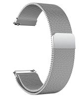imoshion Cinturino milanese magnetico Samsung Galaxy Watch 4 / 5 / 6 / 7 / FE (20 mm) - Argento