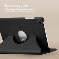 imoshion Cover Girevole a 360° Samsung Galaxy Tab A9 8.7 pollici - Nero