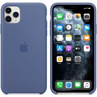 Apple Cover in Silicone Apple iPhone 11 Pro Max - Linen Blue