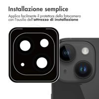 imoshion 2 Pack protezione lente fotocamera Apple iPhone 13 - Nero