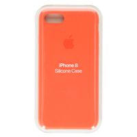 Apple Cover in Silicone Apple iPhone SE (2022 / 2020) / 8 / 7 - Spicy Orange