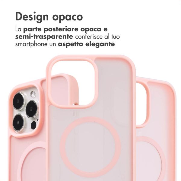 imoshion Cover posteriore Color Guard con MagSafe Apple iPhone 14 Pro Max - Rosa chiaro