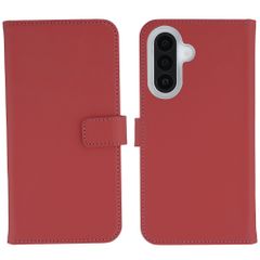 Selencia Cover a libro in vera pelle Samsung Galaxy A27 (5G) - Rosso
