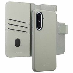 Accezz Cover in pelle 2 in 1 con MagSafe Samsung Galaxy A36 / A56 - Light Grey