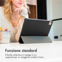imoshion Cover a libro Trifold Samsung Galaxy Tab A11 Plus - Nero