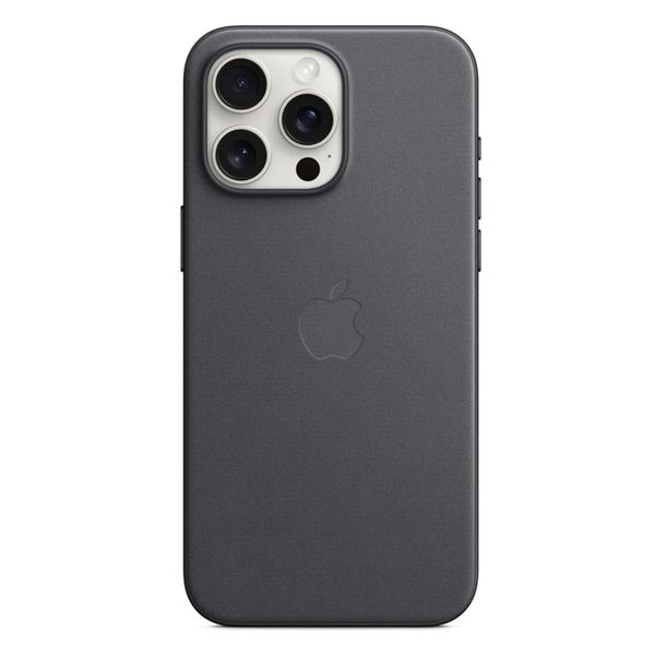 Apple Cover Posteriore FineWoven con MagSafe Apple iPhone 15 Pro Max - Nero