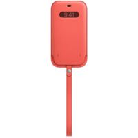 Apple Sleeve in Pelle iPhone 12 Pro Max - Pink Citrus