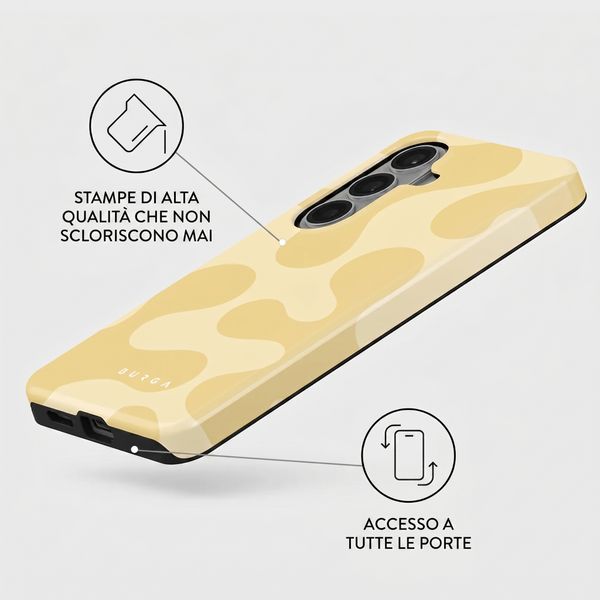 Burga Cover Posteriore Resistente con MagSafe Samsung Galaxy S26 Plus - Glow