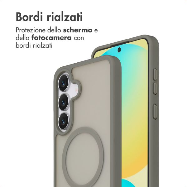 imoshion Cover posteriore Color Guard con MagSafe Samsung Galaxy S25 FE - Grigio