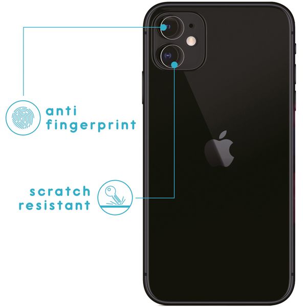 imoshion Protezione fotocamera in Vetro 2 Pezzi iPhone 11