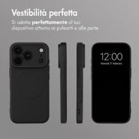 imoshion Cover Posteriore Colorata con MagSafe Apple iPhone 18 Pro / 17 Pro - Nero