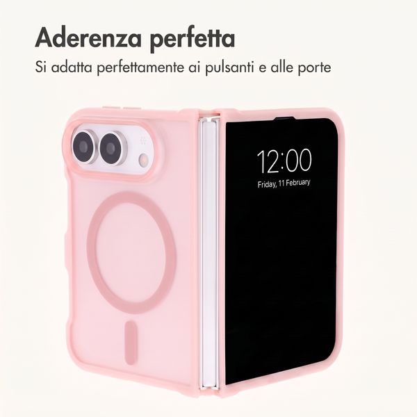 imoshion Cover posteriore Color Guard con MagSafe Apple iPhone Duo - Rosa chiaro