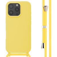 imoshion Cover in Silicone con Cordino Apple iPhone 16 Pro - Giallo