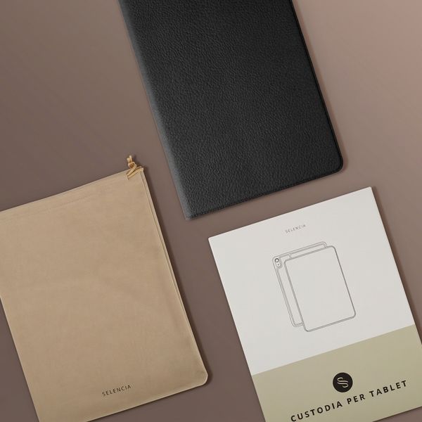 Selencia Cover Riva Samsung Galaxy Tab S11 - Nero