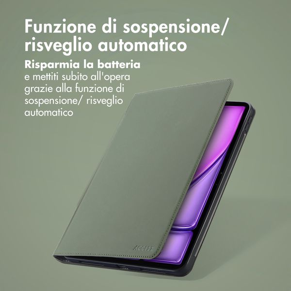Accezz Cover Tablet Classica Apple iPad Air 13 pollici (2026) M4 / (2025) M3 / (2024) M2 - Verde