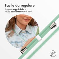 imoshion Cover in Silicone con Cordino Apple iPhone 12 (Pro) - Verde