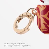 Selencia Cover Vivid  Apple AirPods Pro 2 - Tropical Vibes Apricot