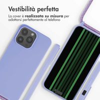 imoshion Cover in Silicone con Cordino Apple iPhone 15 Pro Max - Viola