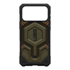 UAG Cover Posteriore Monarch Pro Apple iPhone 17 Pro - Kevlar Element Green