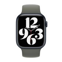 Apple Cinturino Solo Loop Apple Watch | 38/40/41/42 mm - Taglia 3 - Olive