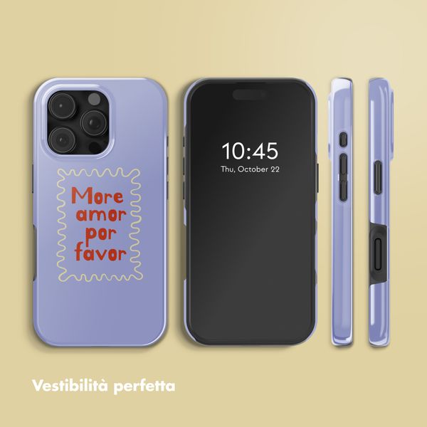 Selencia Cover posteriore Vivid con MagSafe Apple iPhone 16 Pro Max - More Amor