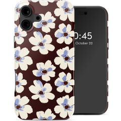 Selencia Cover posteriore Vivid con MagSafe Apple iPhone 16 - Choco Flower Pop