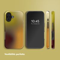 Selencia Cover posteriore Vivid con MagSafe Apple iPhone 17 - Gradient Olive Dust