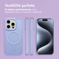 imoshion Cover posteriore Color Guard con MagSafe Apple iPhone 15 Pro - Lilla