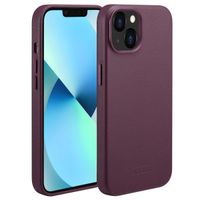 Accezz Cover in Pelle con MagSafe Apple iPhone 13 - Heath Purple