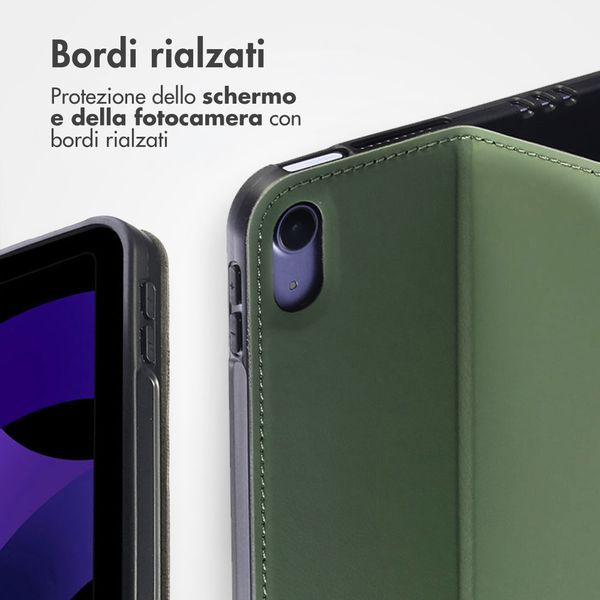 Accezz Cover Tablet Classica Apple iPad 11 (2025) 11 pollici A16 / iPad 10 (2022) 10.9 pollici - Verde