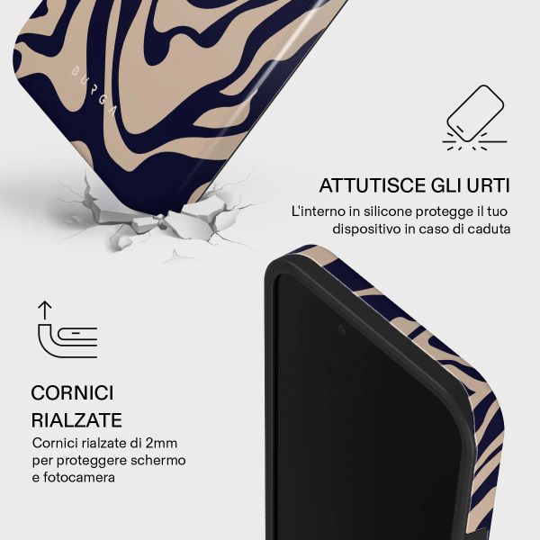 Burga Cover Posteriore Resistente Apple iPhone 17e / 16e - Vigilant