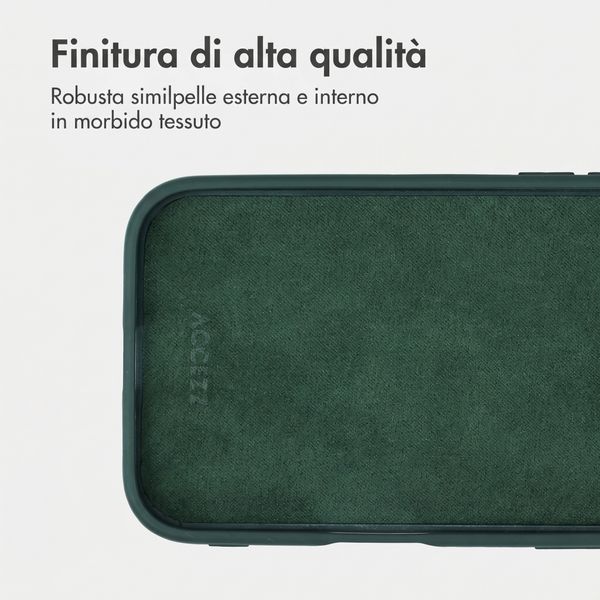Accezz Backcover Edge con MagSafe Samsung Galaxy S25 - Verde
