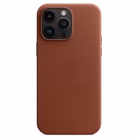 Apple Cover Posteriore in Pelle con MagSafe Apple iPhone 14 Pro Max - Umber