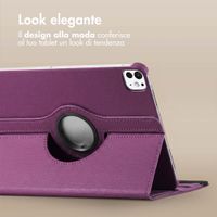 imoshion Cover Girevole a 360° Apple iPad Pro 11 (2020/2021/2022) - Viola