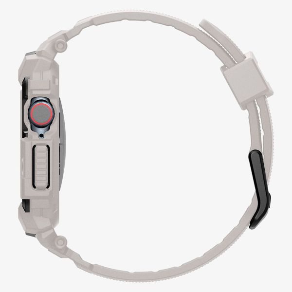 Spigen Cover Rugged Armor™ Pro Apple Watch 10 - 42 mm - Beige
