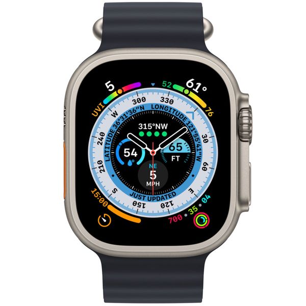 Apple Cinturino Ocean Apple Watch | 44/45/46/49 mm - Midnight