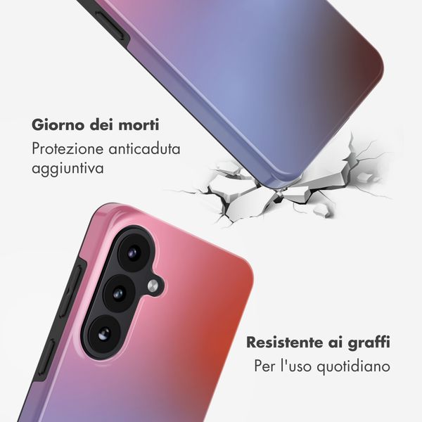Selencia Cover Posteriore Vivid Samsung Galaxy S26 - Gradient Soft Blush