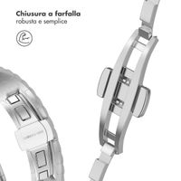 Selencia Cinturino Drago in acciaio Apple Watch | 38/40/41/42 mm - Argento